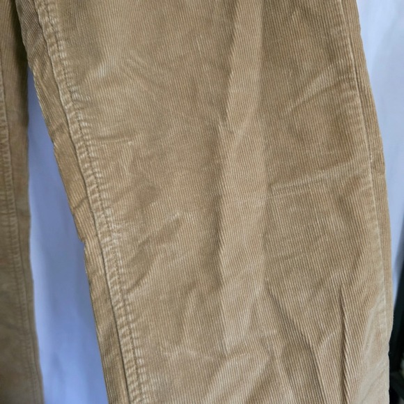 Eddie Bauer Womens Tan Corduroy Pants Natural Fit Straight Leg Khaki Size 28x31 - Picture 4 of 8
